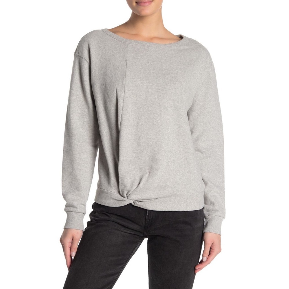 ALLSAINTS Size S Paloma Sweatshirt in Gray Marl